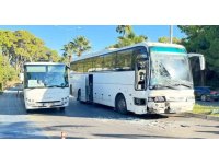 Otel servisi su tankerine arkadan çarptı: 1 yaralı