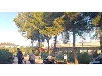 Scooter ile motosiklet çarpıştı, sürücüler yaralandı