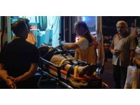 Yaya geçidinde scooter ile motosiklet çarpıştı: 3 yaralı