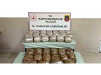 Kahramanmaraş’ta 48 kilo uyuşturucu ele geçirildi