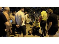 Ev sahibinin misafirlikte olduğu eve girmeye çalışan hırsız komşular tarafından yakalandı