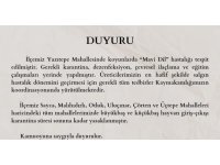 Adana’da bir mahalleye ‘mavi dil’ karantinası