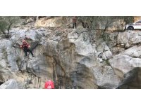 Jandarma ekiplerinden arama kurtarma tatbikatı