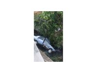 Su kanalına düşen Tofaş’ın sürücüsü yaralandı