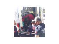 Ayağını çapa makinesine kaptıran şahıs yaralandı