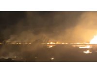 Gazipaşa’da çalılık alanda çıkan yangın söndürüldü