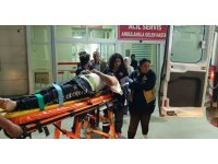 Kozan’da otomobil motosiklete çarptı: 2 ağır yaralı