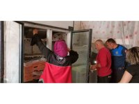 Sağlıksız şartlarda muhafaza edilen 220 kilo et imha edildi