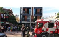 Antalya’da suit oteldeki yangın büyümeden söndürüldü