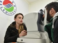 Kepez’in mahallelerinde göz taraması