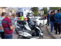 Manavgat’ta motosikletler çarpıştı: 1 yaralı