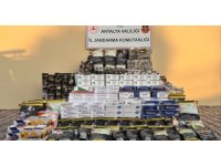 Antalya’da bir işletmede 860 kilo tütün ele geçirildi