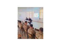 Hatay’da askerlere yangın güvenliği eğitimi verildi