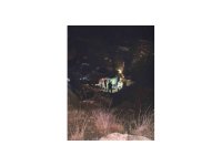 Burdur’da otomobil 50 metrelik uçuruma düştü: 1 yaralı