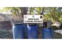 Mersin’de 510 litre sahte içki ele geçirildi