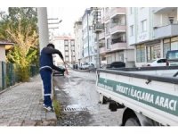 Osmaniye’de rögarlarda ilaçlama çalışması