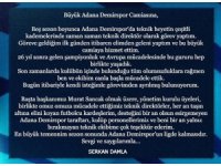 Adana Demirspor’da Serkan Damla dönemi sona erdi
