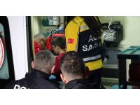 Polisten evi yanan mesai arkadaşlarının küçük çocuğuna baba şefkati