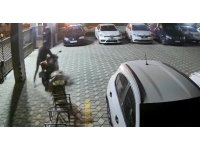 Hırsızları güvenlik kamerası saniye saniye kaydetti