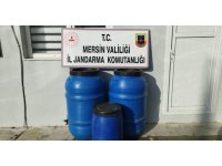 Mersin’de 540 litre sahte içki ele geçirildi