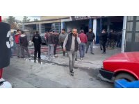 Oto tamircisinde LPG’li araç patladı, iş yeri alevler içerisinde kaldı