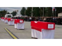 Isparta şehitlerini gözyaşları ile uğurladı