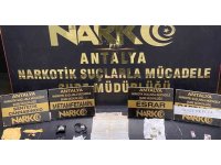 Antalya’da son 1 haftada çok sayıda uyuşturucu madde ele geçirildi