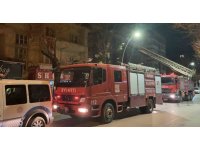 Kafeteryada çıkan baca yangını paniğe neden oldu