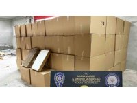 6 milyon 490 bin doldurulmuş tek dal sigara ele geçirildi