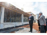 Başkan Özyiğit, inşaatı devam eden 3 projeyi yerinde inceledi