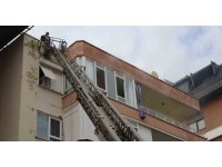 Alanya’da baca yangını büyümeden söndürüldü