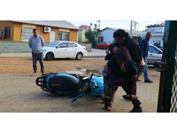 Yangının öfkesini genç kadından çıkardı