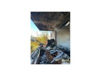 Manavgat’ta ev yangını