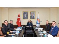Vali Pehlivan, Asayiş ve Güvenlik Koordinasyon Toplantısına katıldı