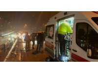 Antakya’da refüje çarpan aracın sürücüsü yaralandı