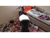 Isparta’da çaldığı motosikleti parçalarken suçüstü yakalandı