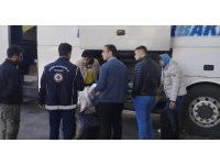 Osmaniye’de yolcu otobüsü ve otomobilde 7 kaçak göçmen yakalandı