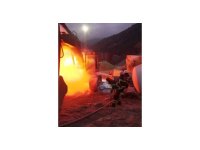 Hatay’da iş makinesi alevlere teslim oldu