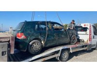 Otomobil köprüden dereye uçtu: 2 yaralı