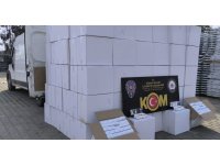 Adana’da 1 milyon 800 bin gümrük kaçağı makaron ele geçirildi