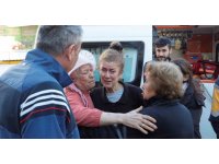 Balkondaki sprey kutuları patladı, mahalleli sokağa döküldü