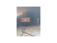 Arsuz’da samanlık yangını