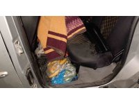 Kaza yapıp bırakıp gittiği araçtan içki şişesi çıktı