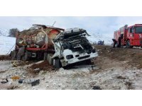 Kahramanmaraş’ta yakıt tankeri devrildi: 1 yaralı