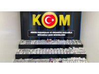 Adana’da LPG tankından elektronik sigara çıktı