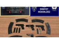 Seyhan ve Çukurova polisinden ruhsatsız silah operasyonu