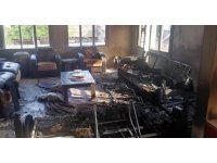 Isparta’da ev yangını, alevler arasında kalan 5 kişi balkondan tahliye edildi