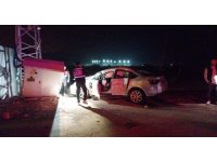 Otomobilin çarpmasıyla 200 metre sürüklenen motosikletin sürücüsü öldü