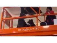 Polis AVM havalandırmasında bir gün boyunca hırsız aradı