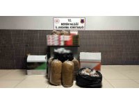 Mersin’de 28 bin 500 adet kaçak makaron ele geçirildi